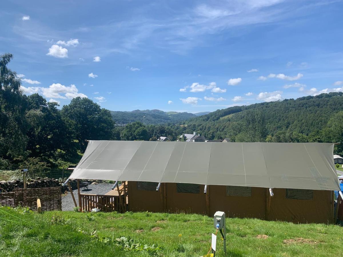 Mountain View Safari Tent With Hot Tub In The Heart Of Snowdonia Dolgellau Exterior photo